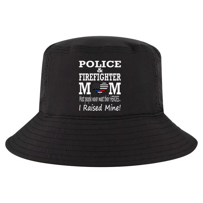 Police Officer Firefighter Fireman Mom Mother Cool Comfort Performance Bucket Hat