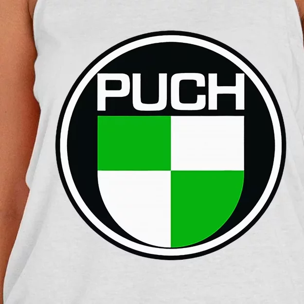 Puch Oldtimer Fans Women's Knotted Racerback Tank