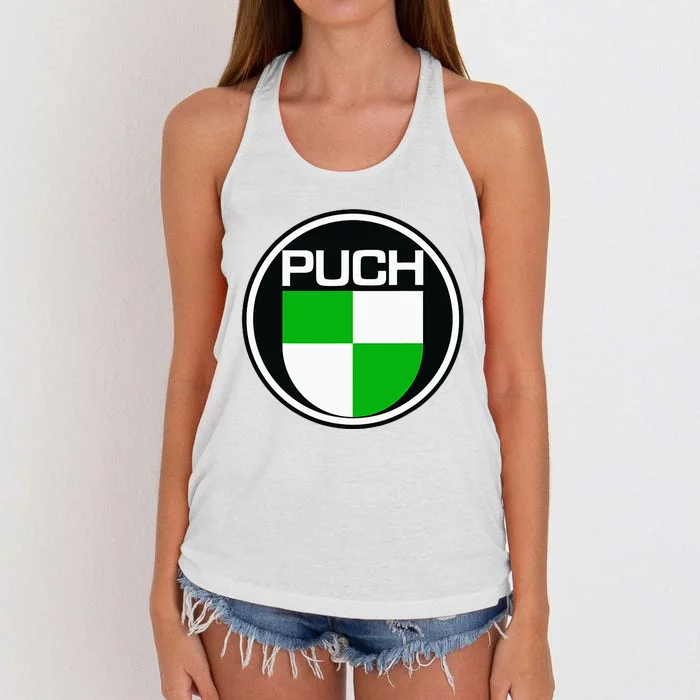 Puch Oldtimer Fans Women's Knotted Racerback Tank