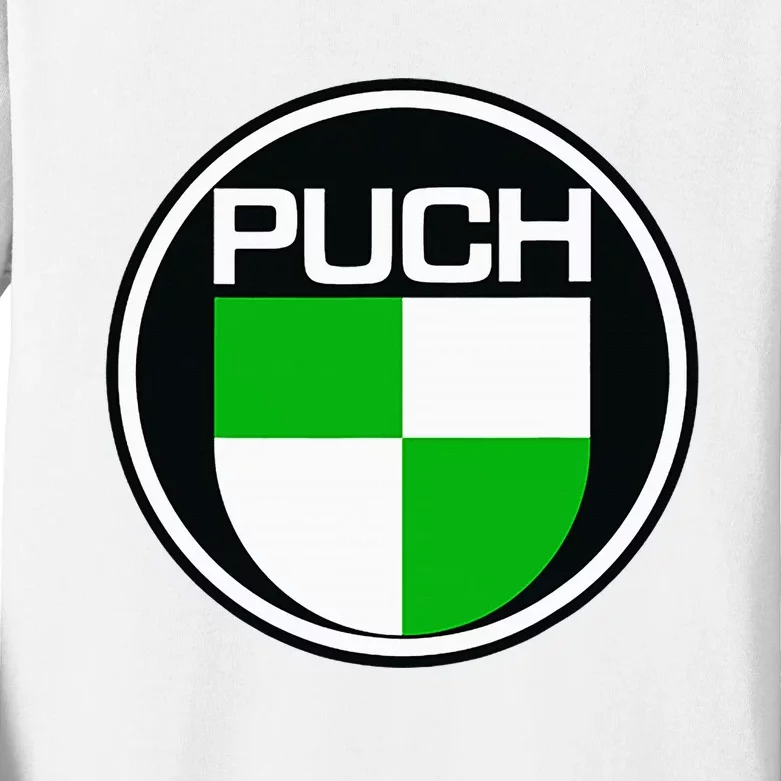 Puch Oldtimer Fans Kids Long Sleeve Shirt