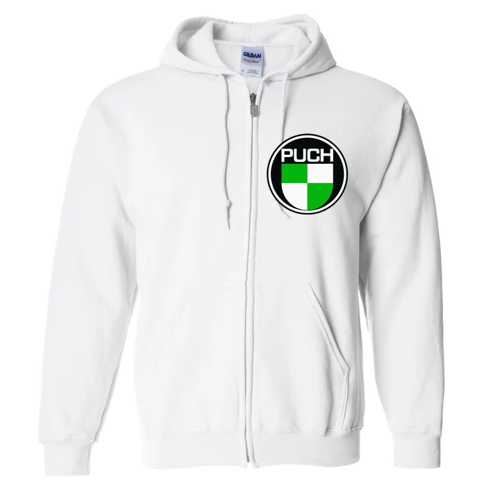 Puch Oldtimer Fans Full Zip Hoodie