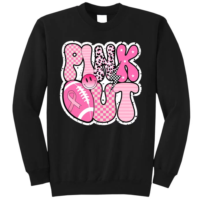 Pink Out Football Team Breast Cancer Awareness Sweatshirt