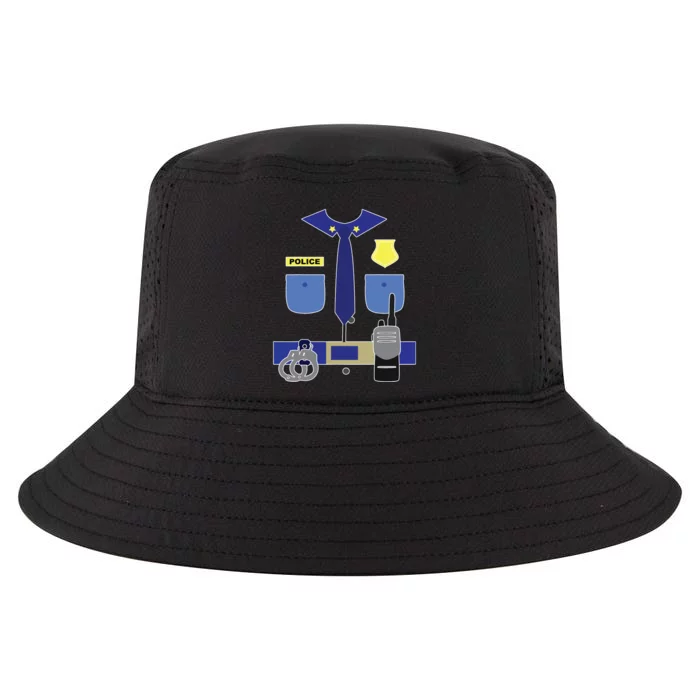 Police Officer For Boy Girl Cop Uniform Cool Comfort Performance Bucket Hat