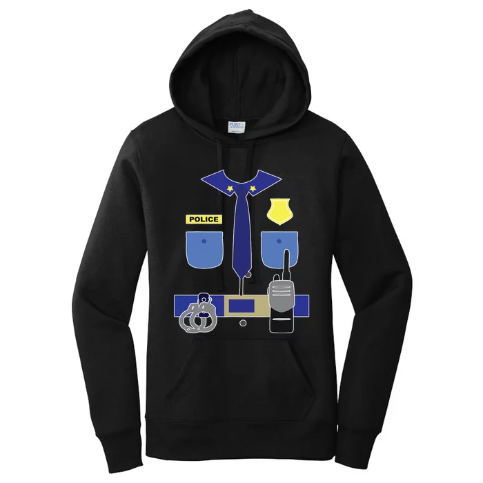 Police Officer For Boy Girl Cop Uniform Women's Pullover Hoodie