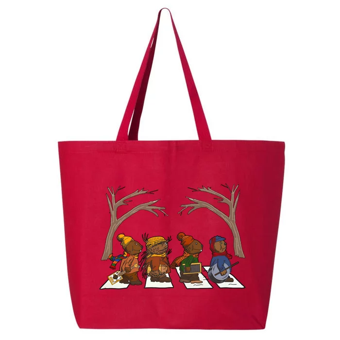 Poor Otter Family Abbey Road Christmas Mouse Lover 25L Jumbo Tote