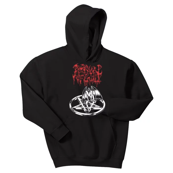 Portrayal Of Guilt Pentagram Kids Hoodie