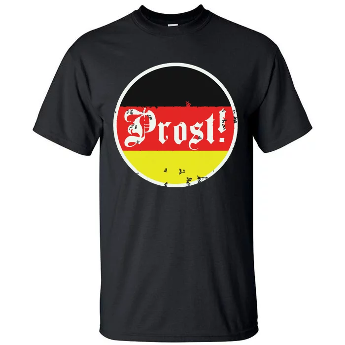 Prost Oktoberfest Germany German Vintage Oktoberfest Tall T-Shirt