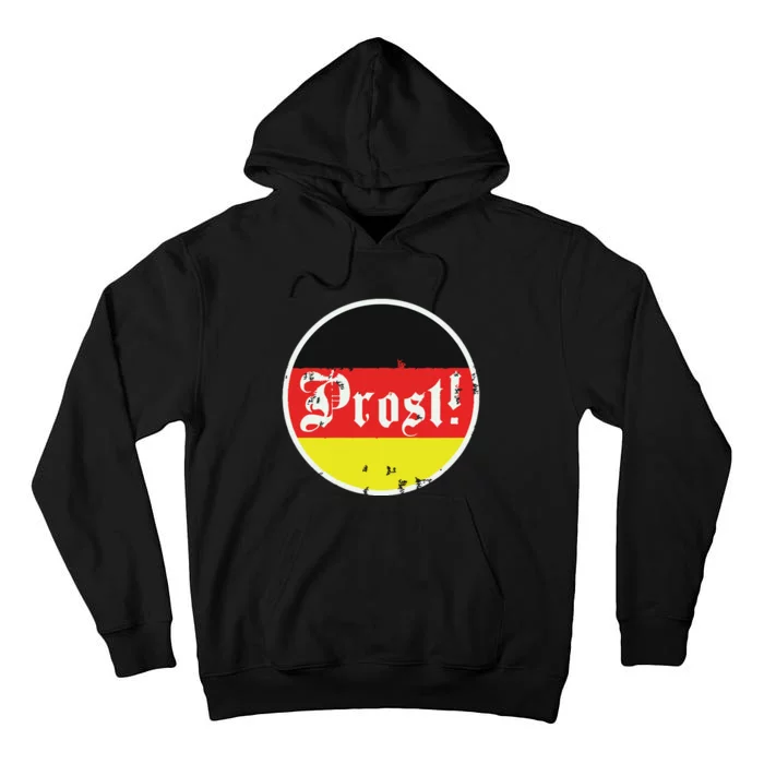 Prost Oktoberfest Germany German Vintage Oktoberfest Tall Hoodie