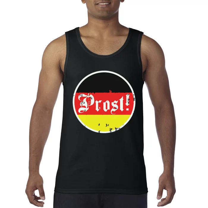 Prost Oktoberfest Germany German Vintage Oktoberfest Tank Top