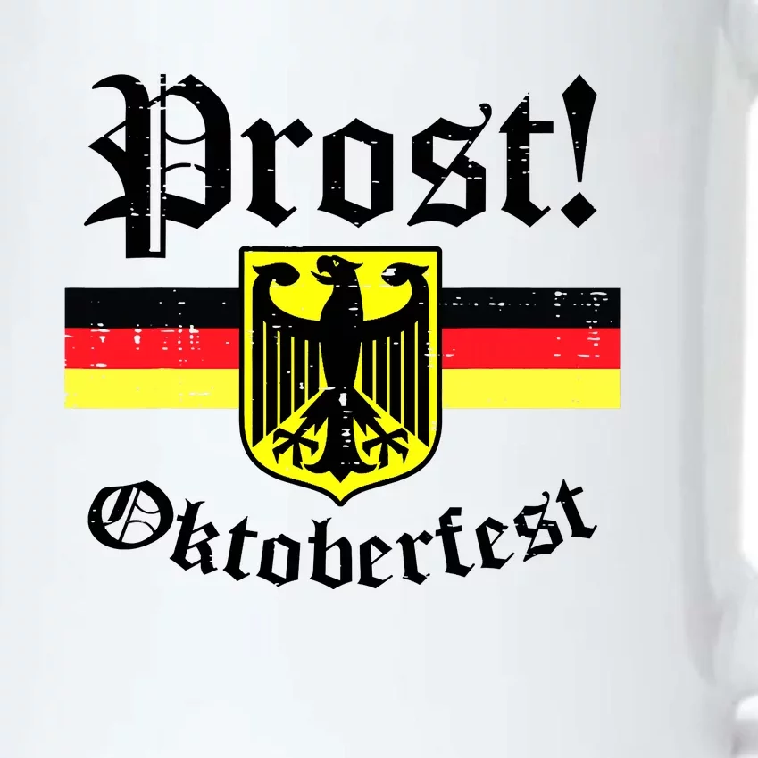 Prost Oktoberfest German Flag Crest Eagle Bavarian Black Color Changing Mug