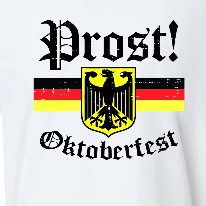 Prost Oktoberfest German Flag Crest Eagle Bavarian Sueded Cloud Jersey T-Shirt