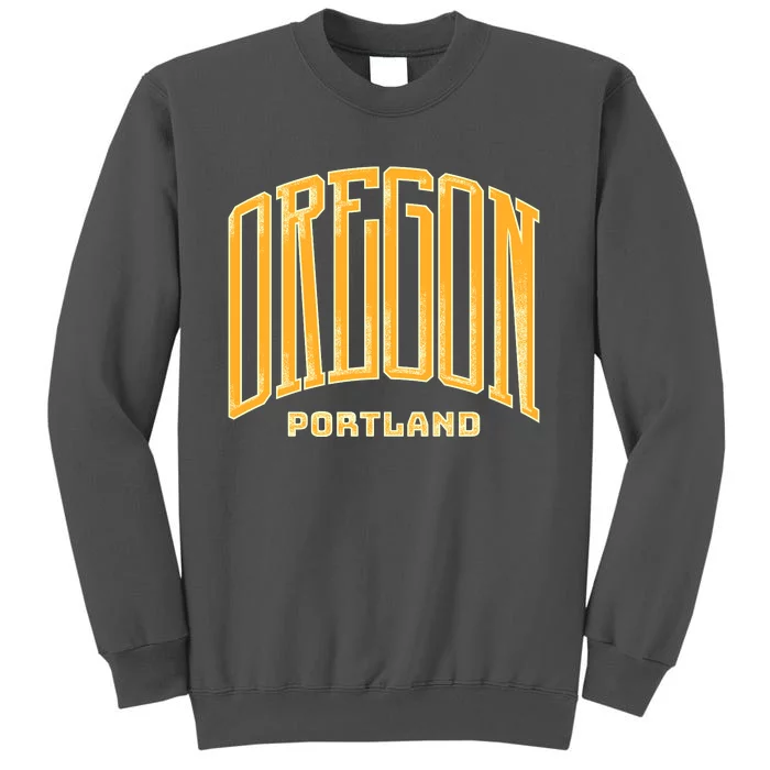 Portland Oregon Giant Logo Tall Sweatshirt