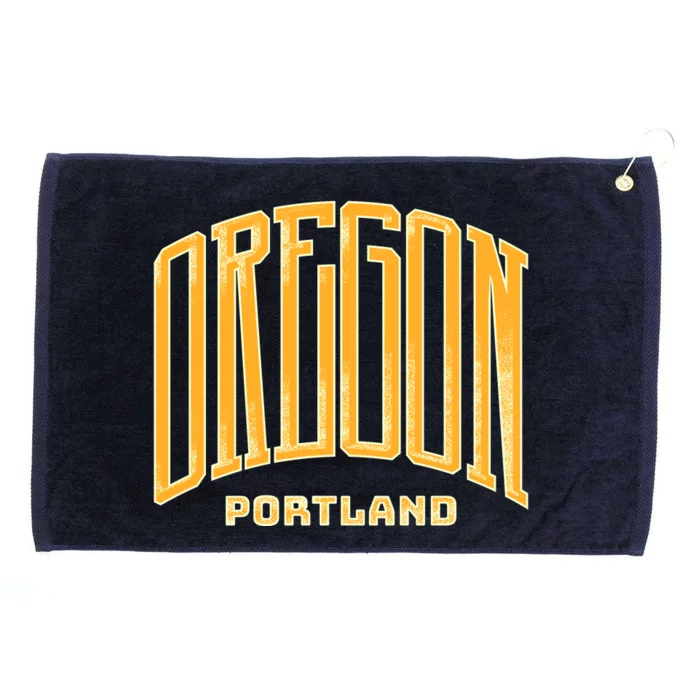 Portland Oregon Giant Logo Grommeted Golf Towel