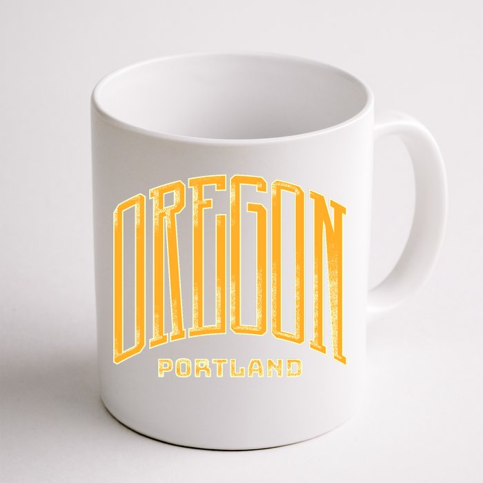 Portland Oregon Giant Logo Front & Back Coffee Mug