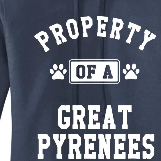 Property Of Great Pyrenees Women's Pullover Hoodie