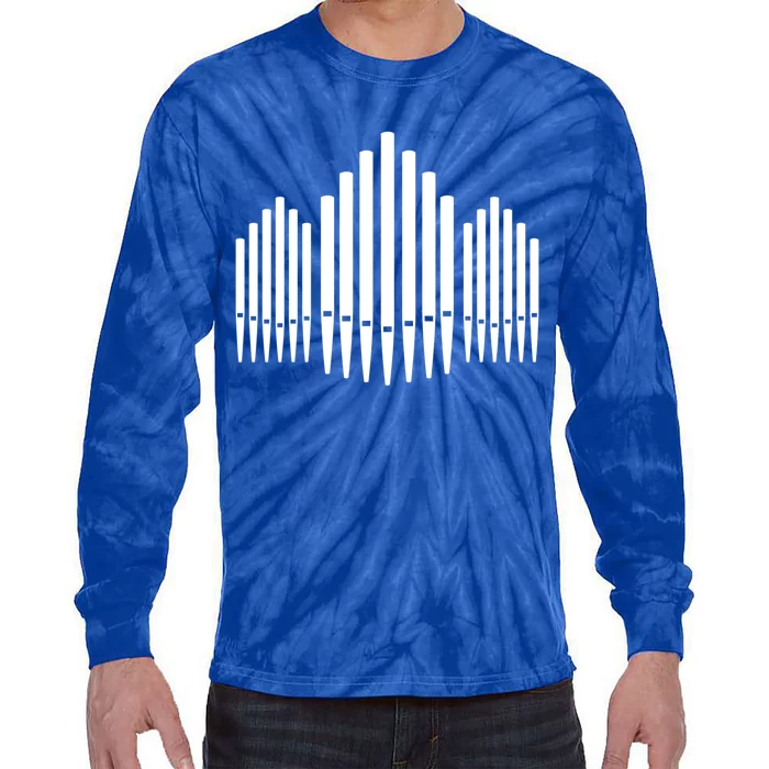 Pipe Organ Gift Tie-Dye Long Sleeve Shirt