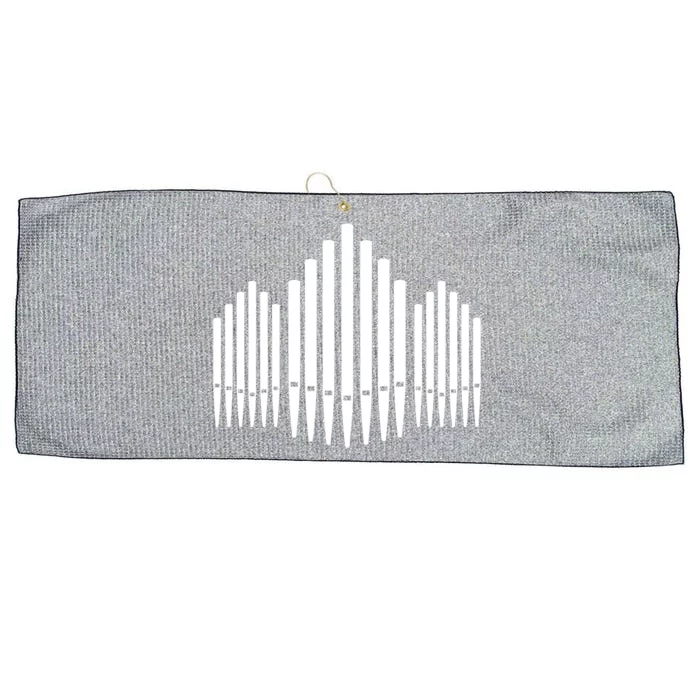 Pipe Organ Gift Large Microfiber Waffle Golf Towel