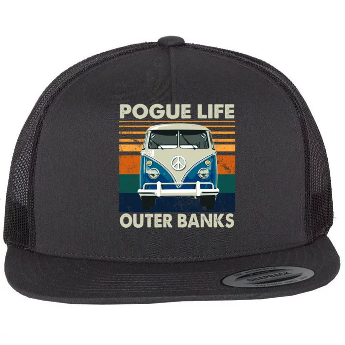 Pogue Life Flat Bill Trucker Hat