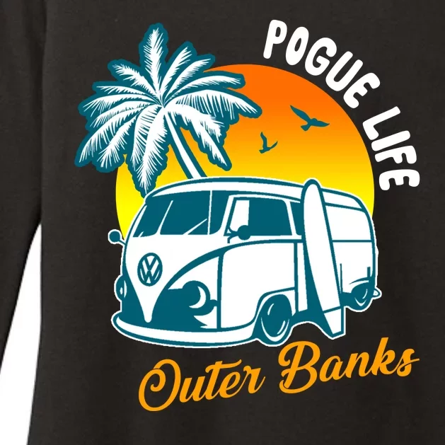 Pogue Life Banks Bronco Van Outer Womens CVC Long Sleeve Shirt