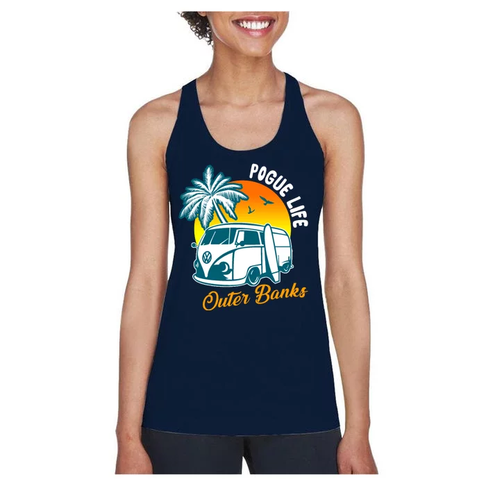 Pogue Life Banks Bronco Van Outer Women's Racerback Tank