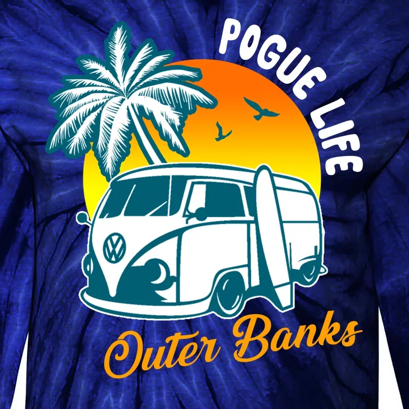 Pogue Life Banks Bronco Van Outer Tie-Dye Long Sleeve Shirt