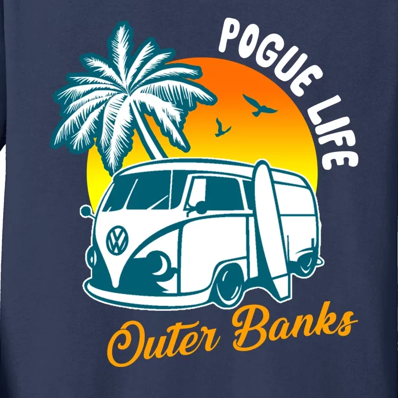 Pogue Life Banks Bronco Van Outer Kids Long Sleeve Shirt