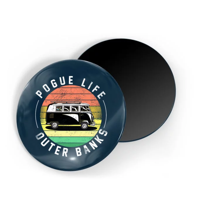 Pogue Life Retro Hippy Bus Magnet