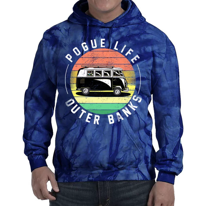 Pogue Life Retro Hippy Bus Tie Dye Hoodie