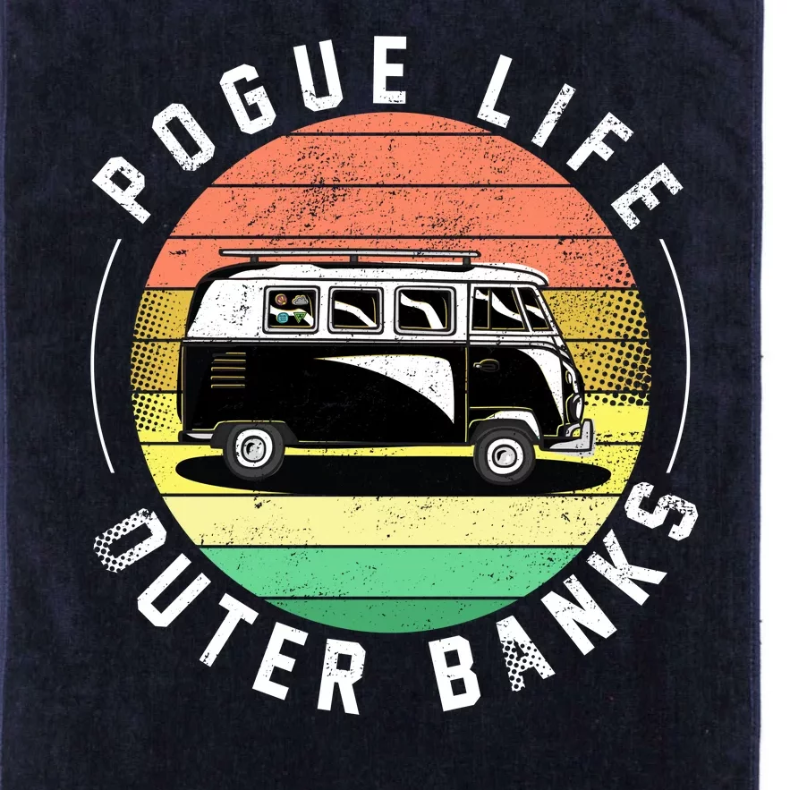 Pogue Life Retro Hippy Bus Platinum Collection Golf Towel