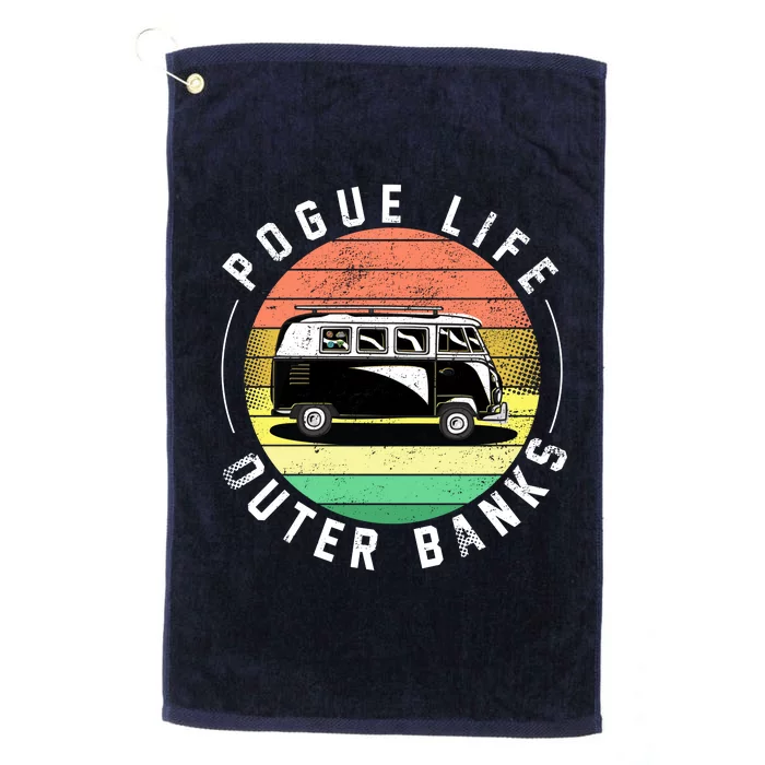 Pogue Life Retro Hippy Bus Platinum Collection Golf Towel