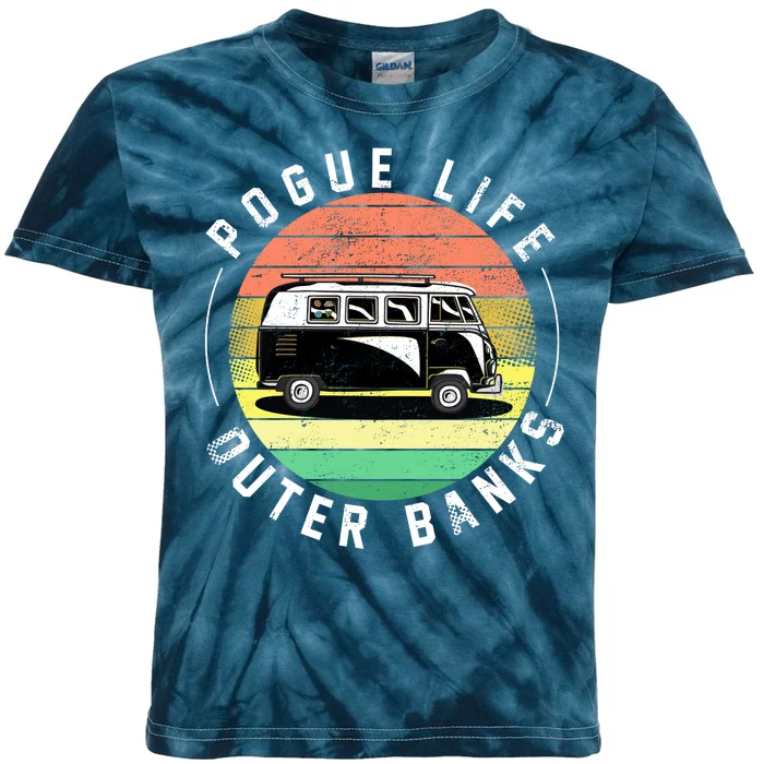 Pogue Life Retro Hippy Bus Kids Tie-Dye T-Shirt