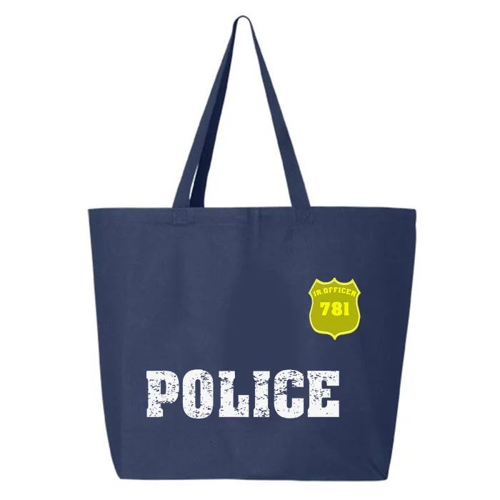 Police Officer Halloween For Costume 25L Jumbo Tote