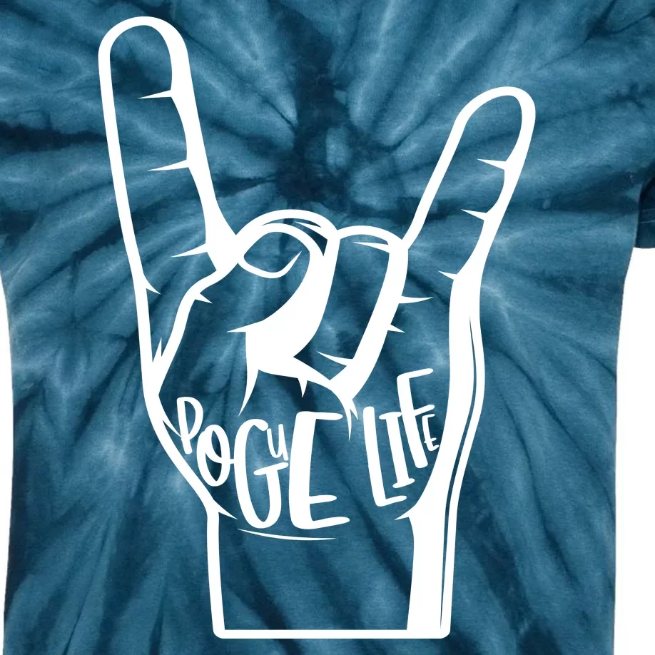 Pogue Life Outer Banks Hand Sign Kids Tie-Dye T-Shirt