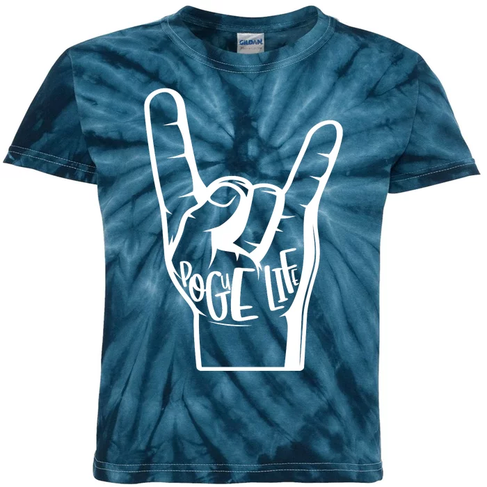 Pogue Life Outer Banks Hand Sign Kids Tie-Dye T-Shirt