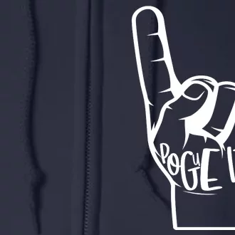 Pogue Life Outer Banks Hand Sign Full Zip Hoodie