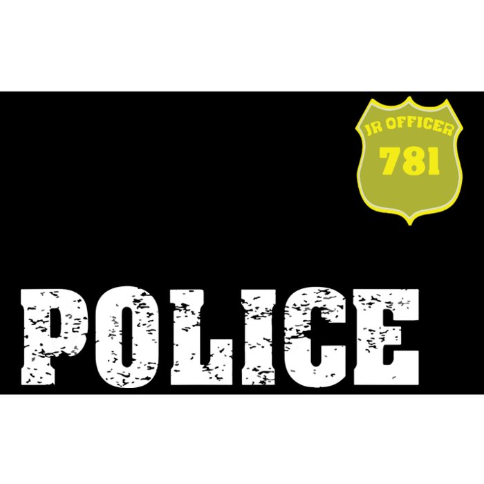 Police Officer Halloween Costume Bumper Sticker