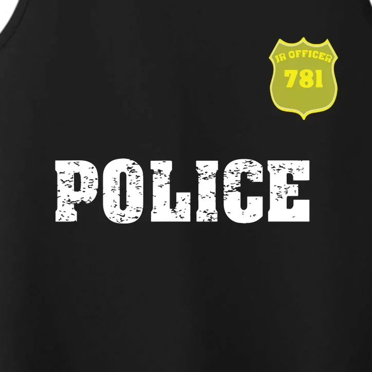 Police Officer Halloween Costume Performance Tank