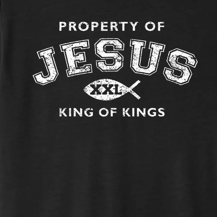 Property Of Jesus King Of Kings Xxl ChromaSoft Performance T-Shirt