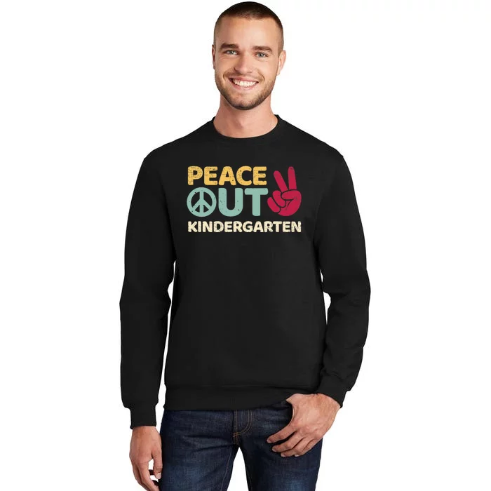 Peace Out Kindergarten Graduation Last Day Of School Sweatshirt