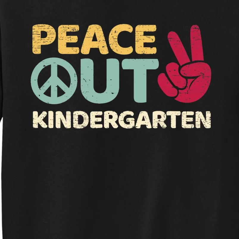 Peace Out Kindergarten Graduation Last Day Of School Sweatshirt