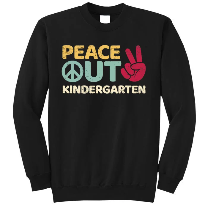 Peace Out Kindergarten Graduation Last Day Of School Sweatshirt