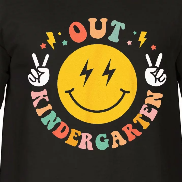 Peace Out Kindergarten Tie Dye Last Day of School Comfort Colors T-Shirt