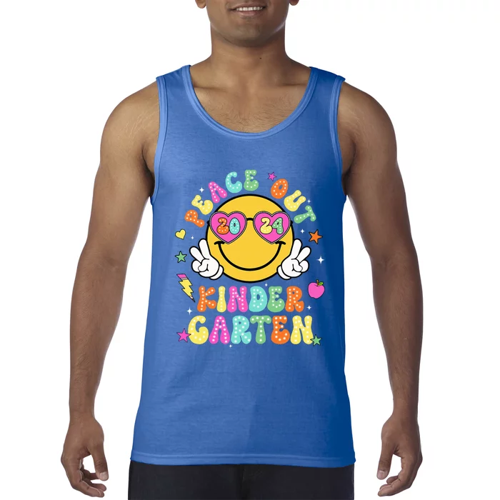 Peace Out Kindergarten Last Day Of Shool Tank Top