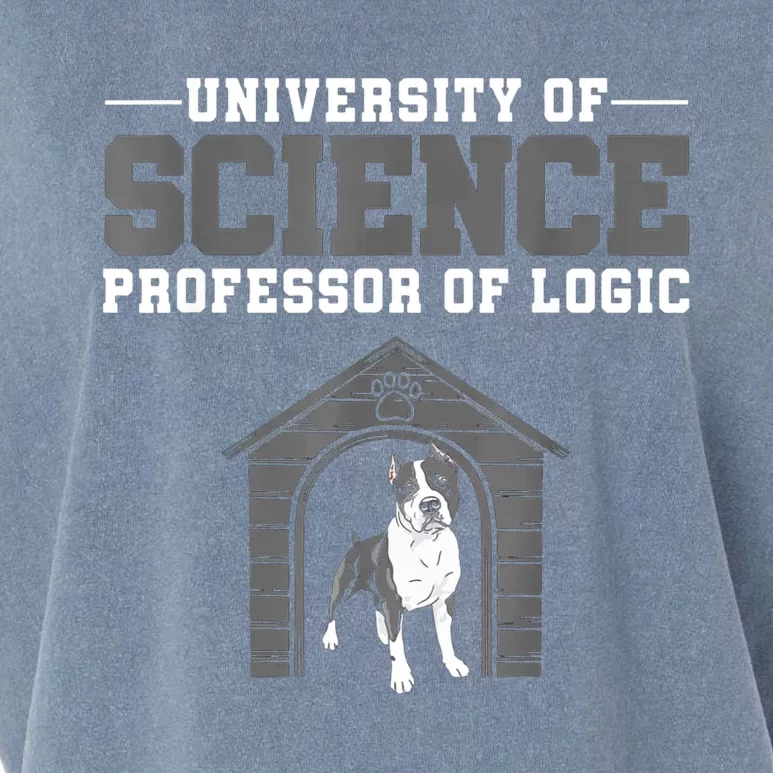 Professor Of Logic At The University Of Science Syllogistic Garment-Dyed Women's Muscle Tee