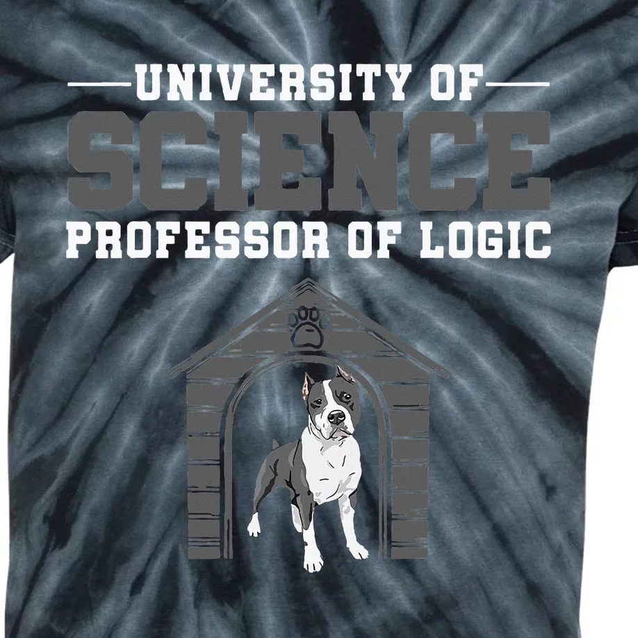 Professor Of Logic At The University Science Syllogistic Kids Tie-Dye T-Shirt