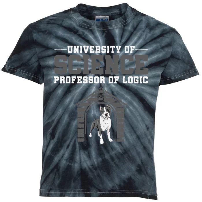 Professor Of Logic At The University Science Syllogistic Kids Tie-Dye T-Shirt