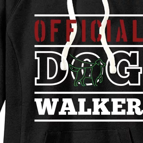 Pet Owner Lover Funny Dog Walker Meaningful Gift Women's Fleece Hoodie