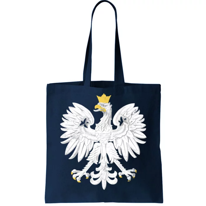 Poland Pride Vintage Eagle Tote Bag