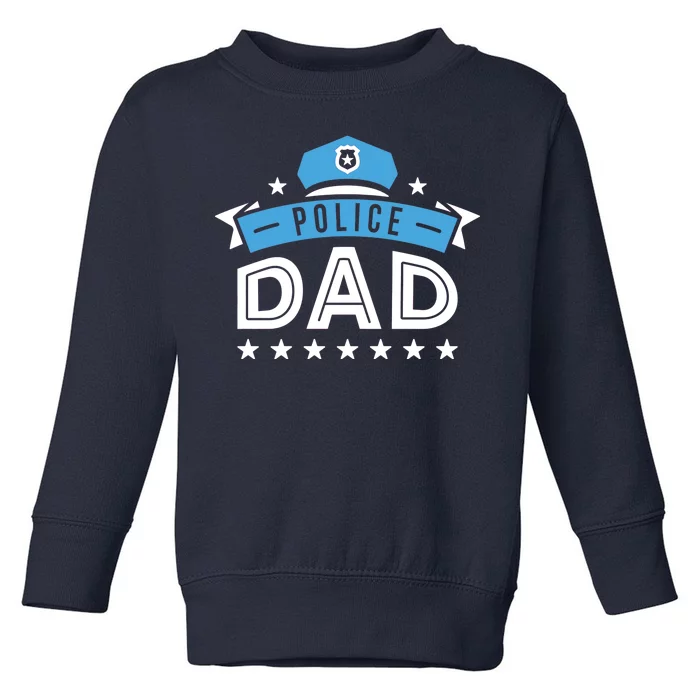 Police Dad Toddler Sweatshirt