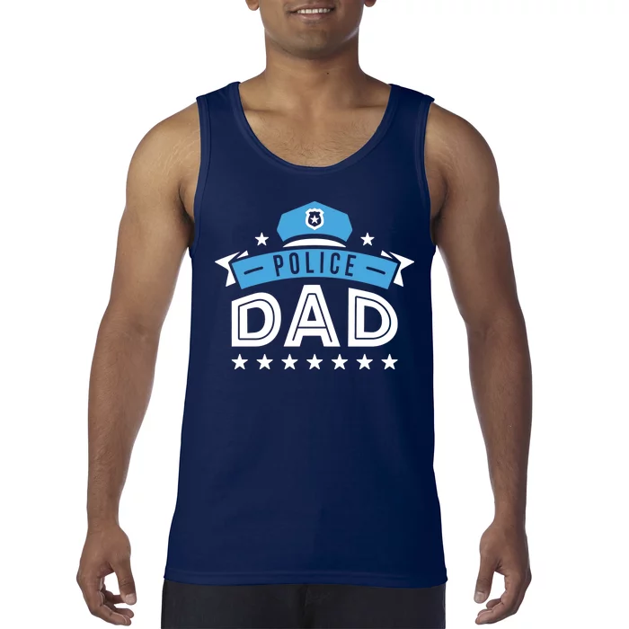 Police Dad Tank Top